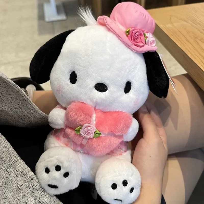 

Sanrio романтический цветок морская серия Мелодия полакко куроми коричная плюшевая кукла игрушки Мягкая набивная Подушка Декор для комнаты рождественские подарки