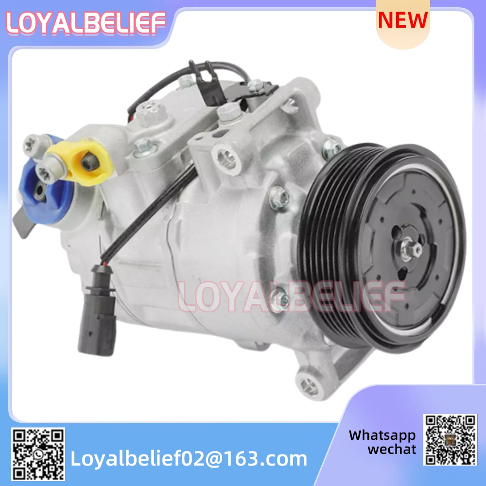 

FOR AC Compressor Audi A8 Q7 2008-2015 V8 4.2L 240 Kw 4E0260805BC, 4H0260805F, 7P6820803D, 4471501542, 4471501720