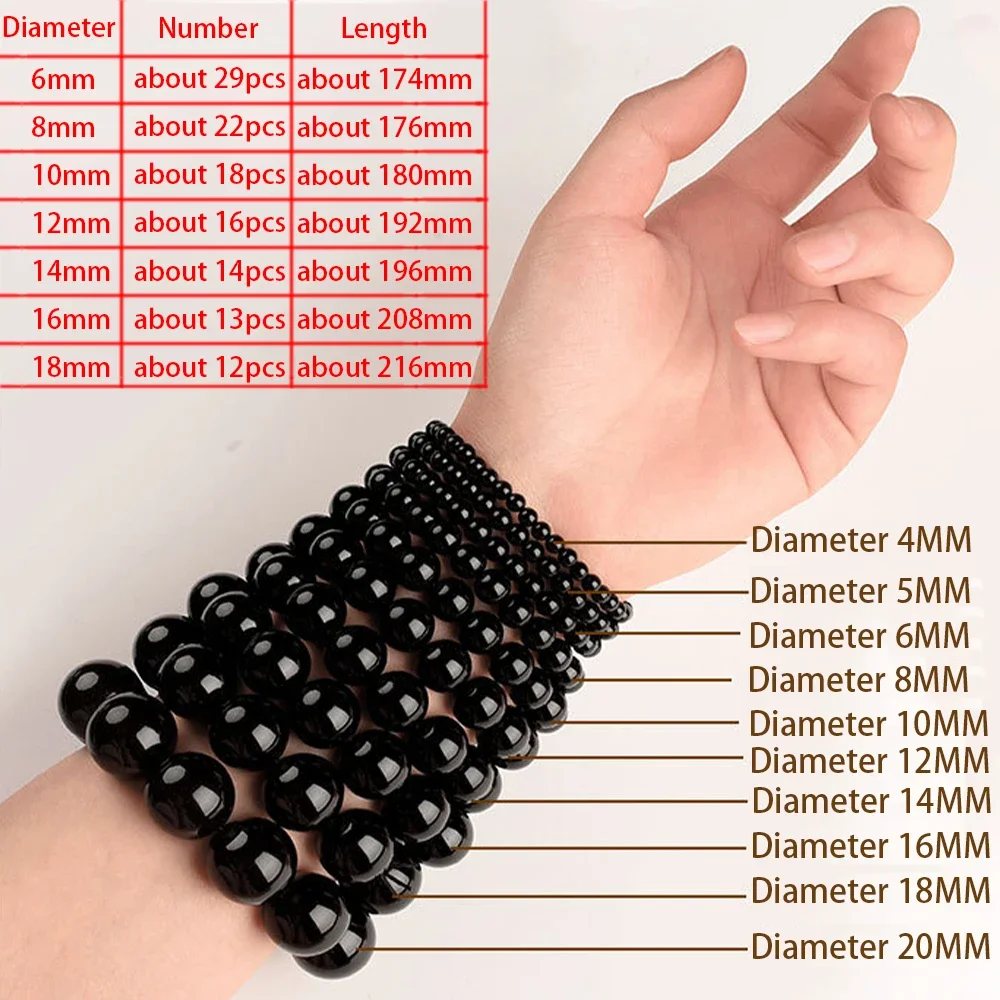 Natural Tiger Eye Stone Bracelet Men and Women Natural Stone Jewelry Healing Buddha Elastic Rope Couple Crystal Bead Bracelet