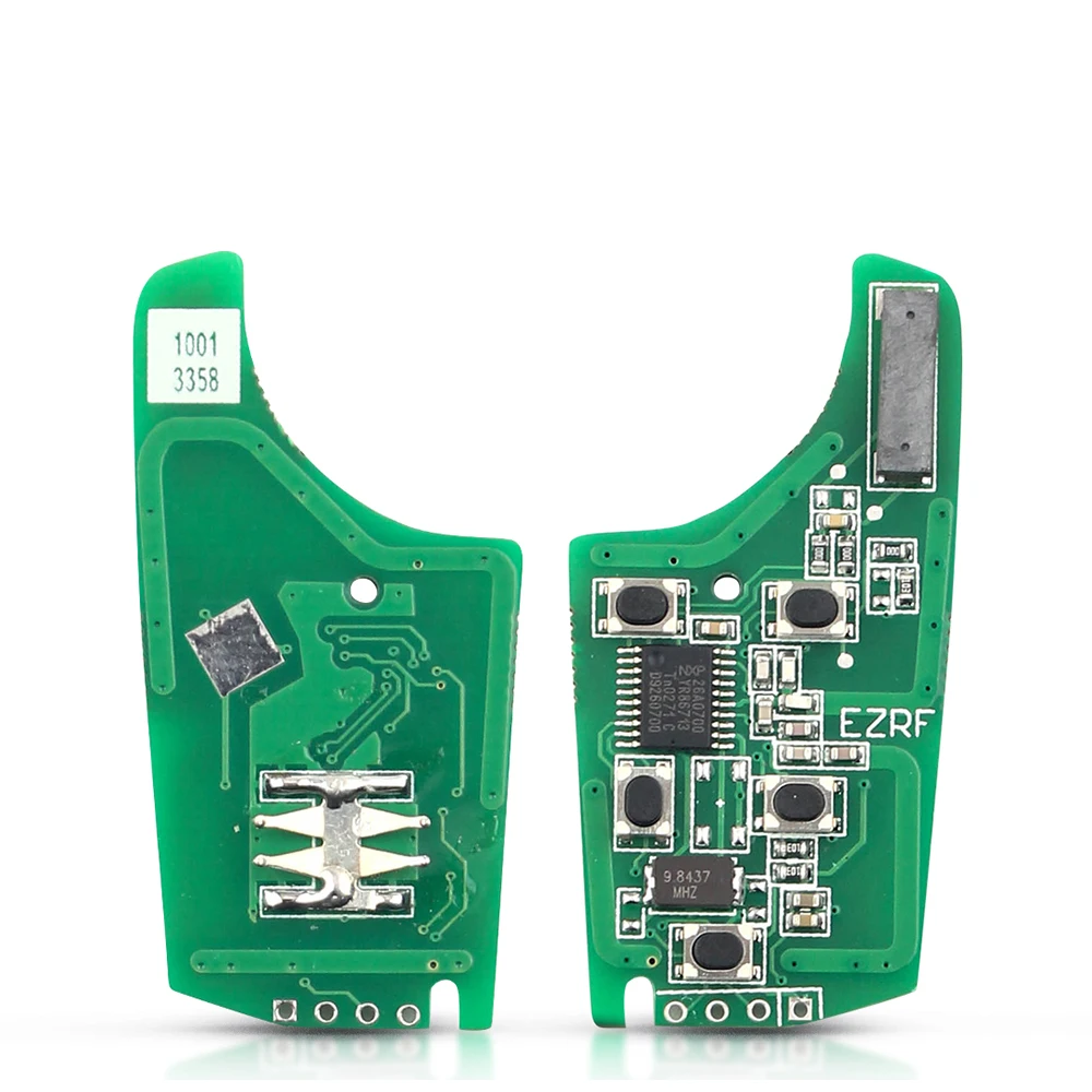 KEYYOU 315MHz/433MHz 2/3/4/5 Taste Für Chevrolet Cruze Malibu Aveo Funken Segel Auto Remote Key Elektronische Schaltung board ID46 Chip