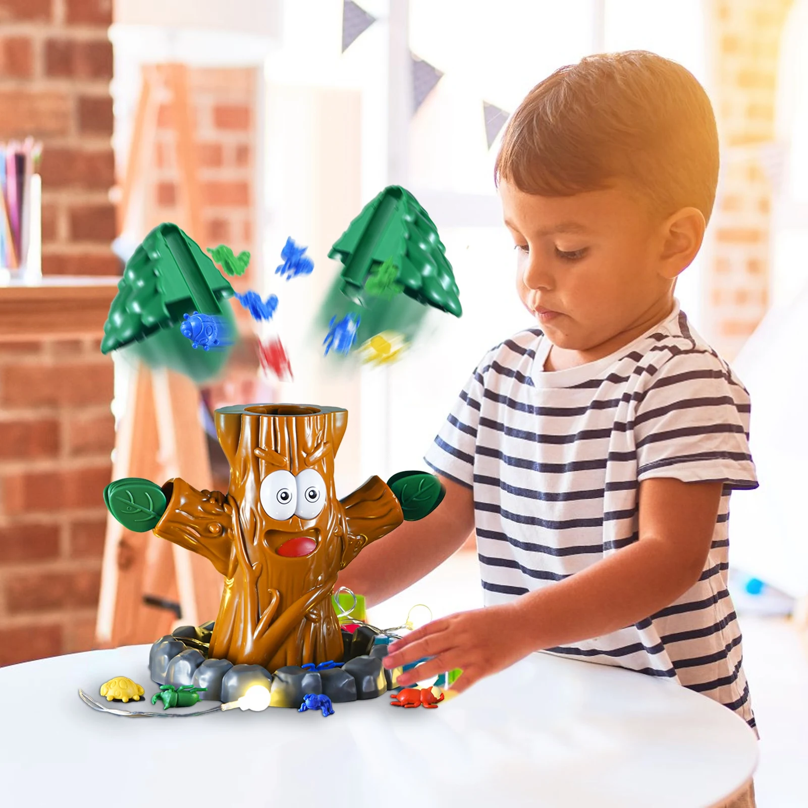 Insect Tree Game Toddler Fine Motor Skill Toy Great First Board Game For Boys And Girls Award-Winning Educational Game Kids\'Game