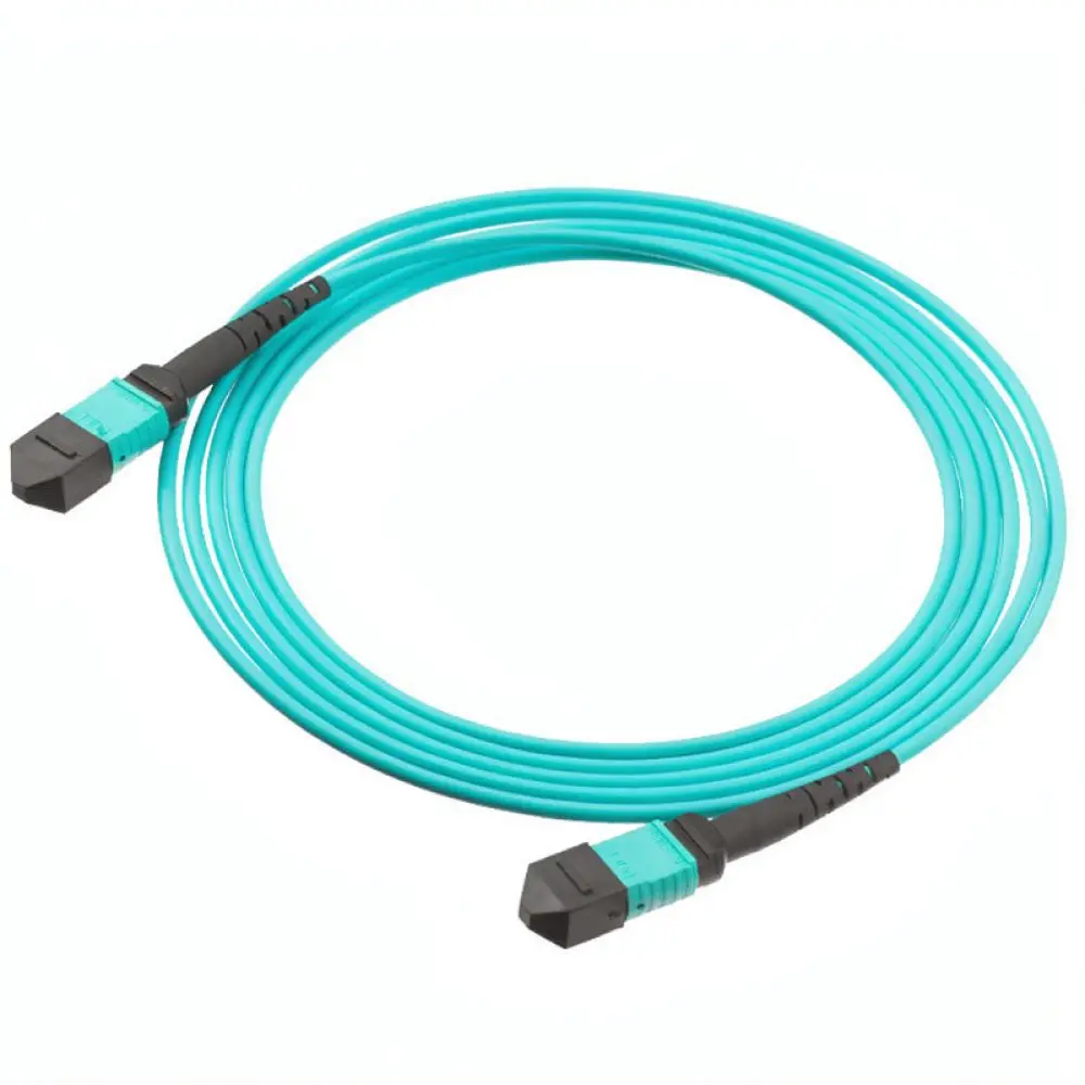 Premium MPO Fiber Patch Cable For Kaida OM3 OM4 Multimode Data Center Network Connectivity High Speed Link Jumper Wire