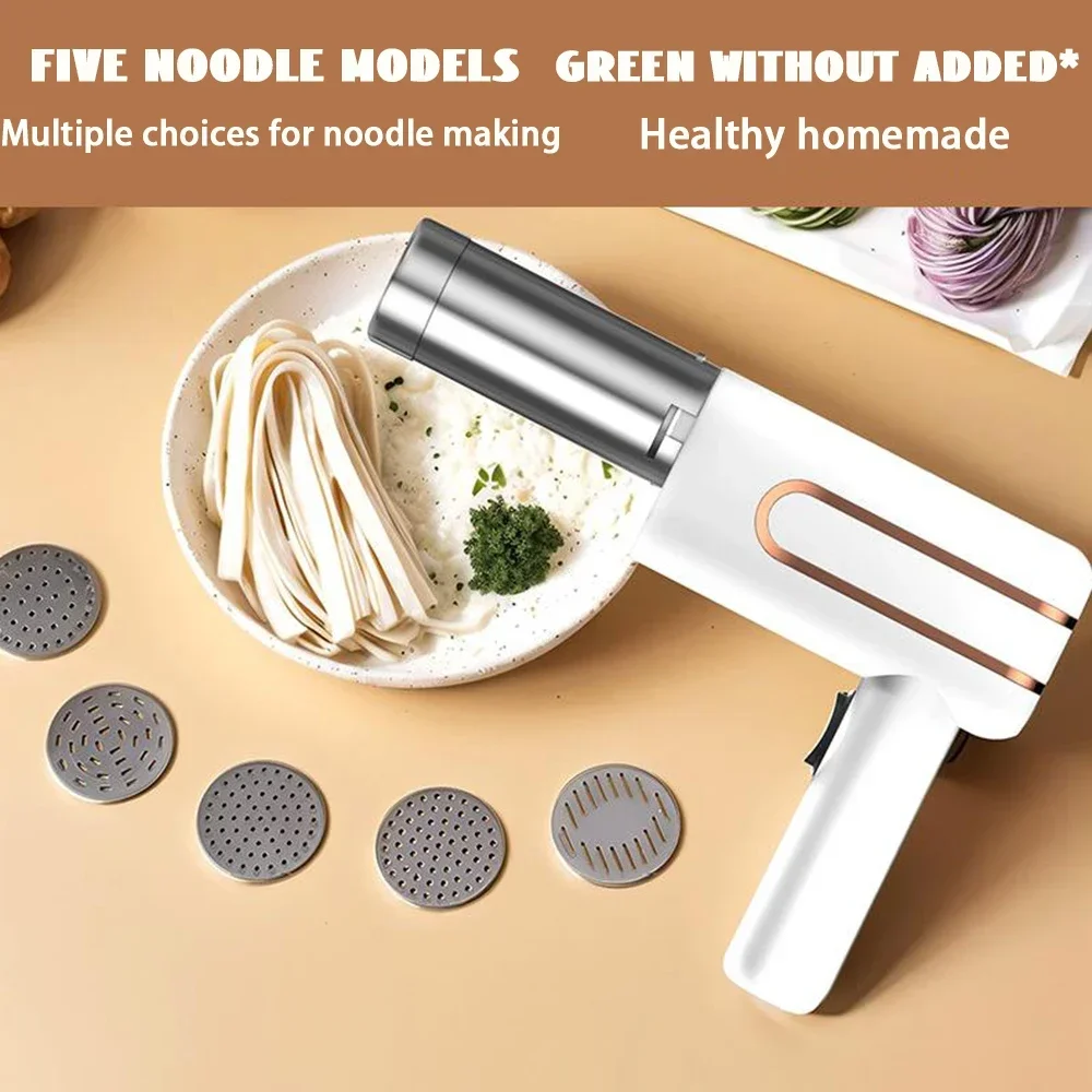 Intelligent Screen Display Power Portable Breakfast Machine Multi Functional Noodle Machine Wireless Handheld Noodle Machine 제면기