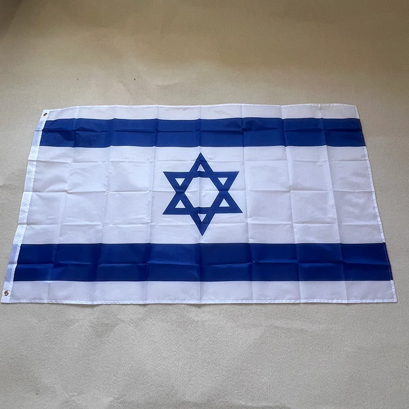 israel flag 90x150cm Hanging polyester ISR IL israel flag banner home decor