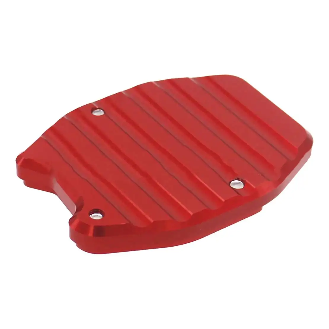 สีแดงมอเตอร์ไซด์เท้าขาตั้งแผ่นKickstand Extension Pad FitสําหรับHonda X-ADV750 NC750X 2021 2022 2023 2024