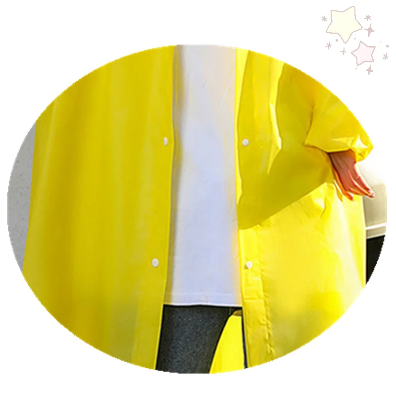 

Плащ из ЭВА для взрослых и детей, водонепроницаемая многоразовая утолщенная уличная туристическая дорожная куртка от дождя