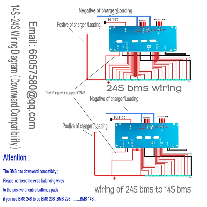 TOPBMS 14s-24s BMS Bluetooth RS485 40A 60A 80A 100A 150A Li-ion NMC baterai Lifepo4Battery LTO baterai Sodium-Ion