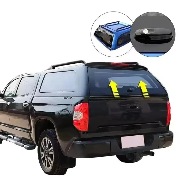 

Pickup Truck Tonneau Cover Waterproof Fiberglass Hardtop Canopy for Tundra Accessories