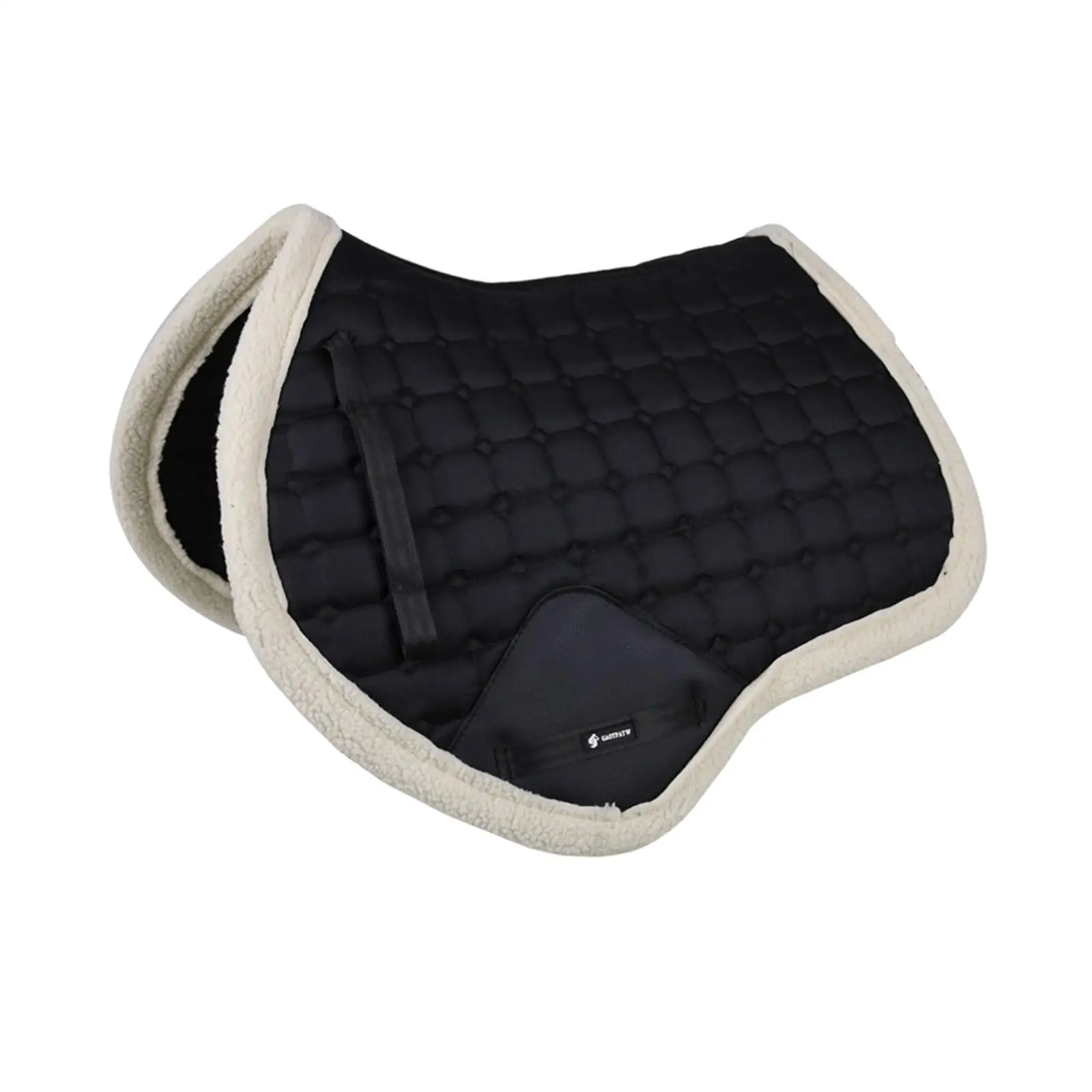 Breathable Horse Saddle Pad Sweat Absorbing Shock Absorption Riding Seat Cushion Outdoor Equipment for Equine