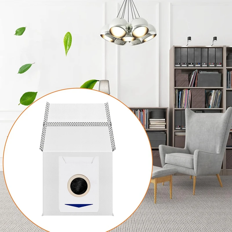 Kantong vakum pengganti untuk ECOVACS DEEBOT T30 Omni /T30 Max/T30 Pro, kantong sampah pengganti penyedot debu Robot