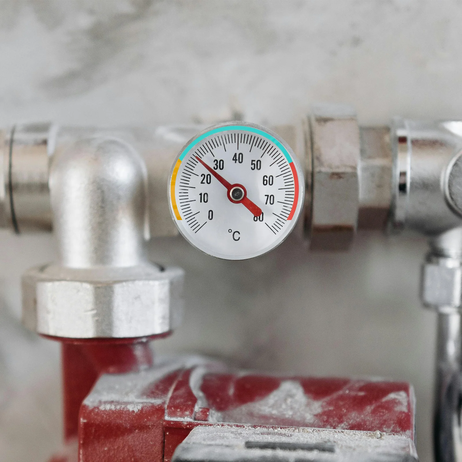 

3 шт., наклейки для манометра, ПВХ, диапазон давления, наклейки с цветовым индикатором для автомобильного механического воздуха