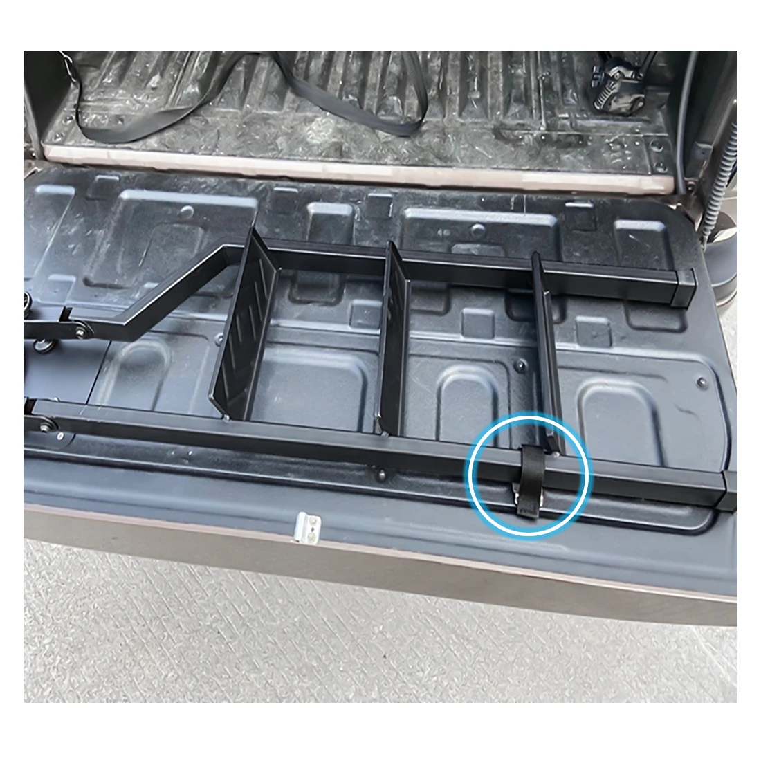 Universelle Heckklappen leiter für Pickup Auto Heckklappen leiter Heckklappen leiter Hilfs leiter 100cm – Detail 7