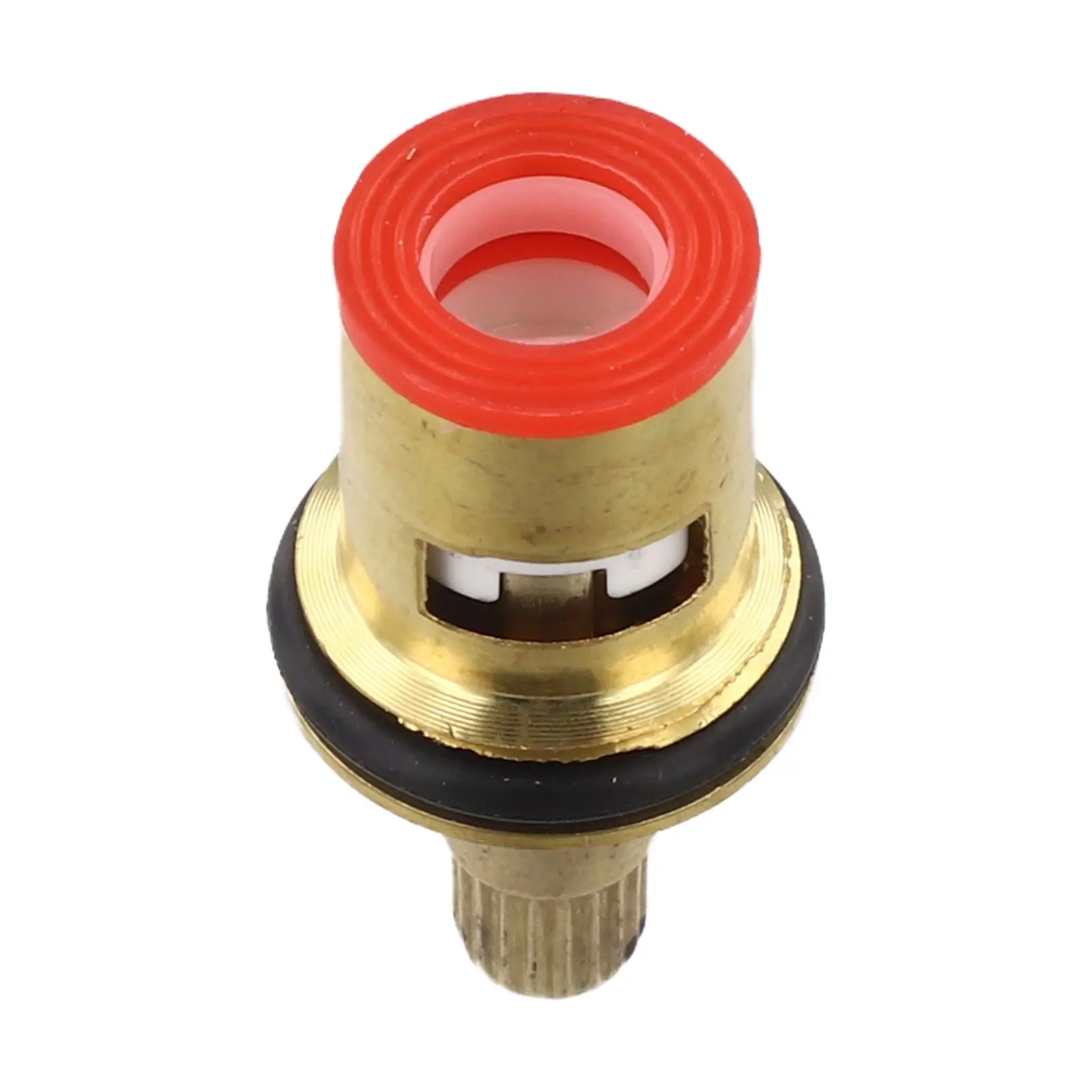 Copper Tap Valve Faucet Cartridge Bathroom Hot Cold Water Mixer Valve Quick Opening Single Valve Home Kitchen Faucet Accessory