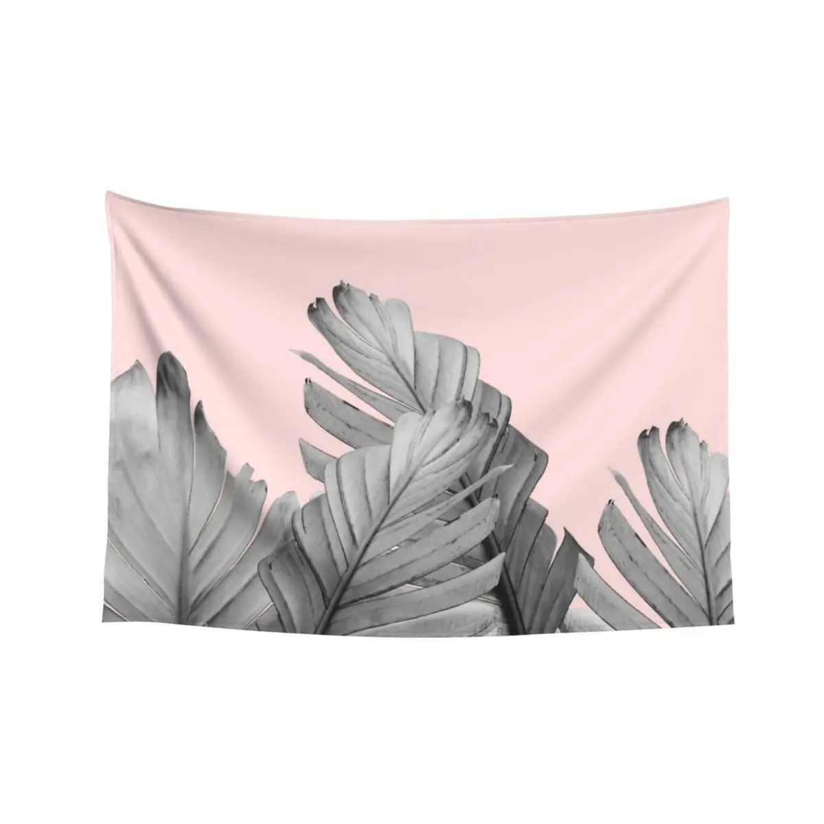 

Blush Banana Leaves Dream #2 #tropical #decor #art Tapestry Decorative Paintings Room Decoration Korean Style Tapestry