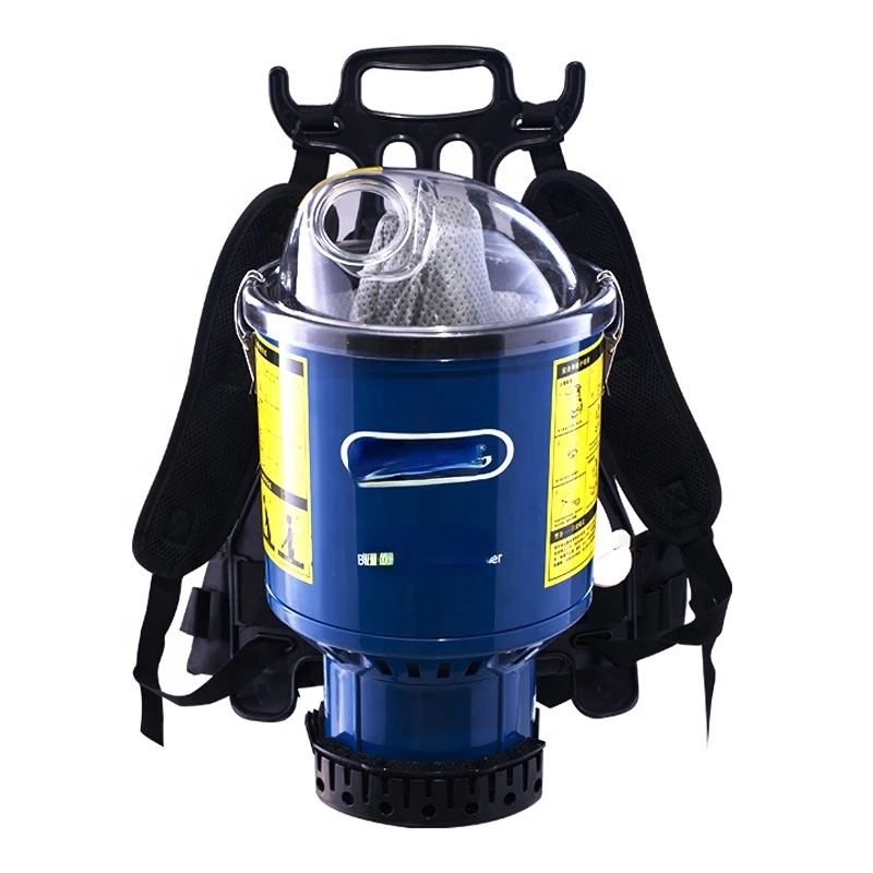 industrial corded spare parts replacement sold separately strong suction efficient dry cleaning backpack vacuum cleaner with bag