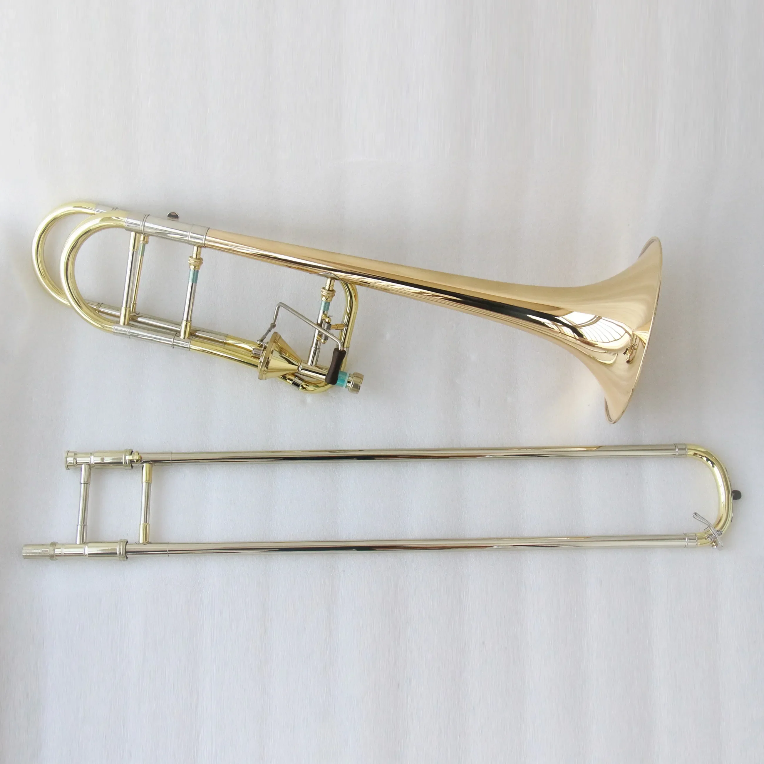 

High quality professional trombone Brass Body Gold Lacquer chinese trombone