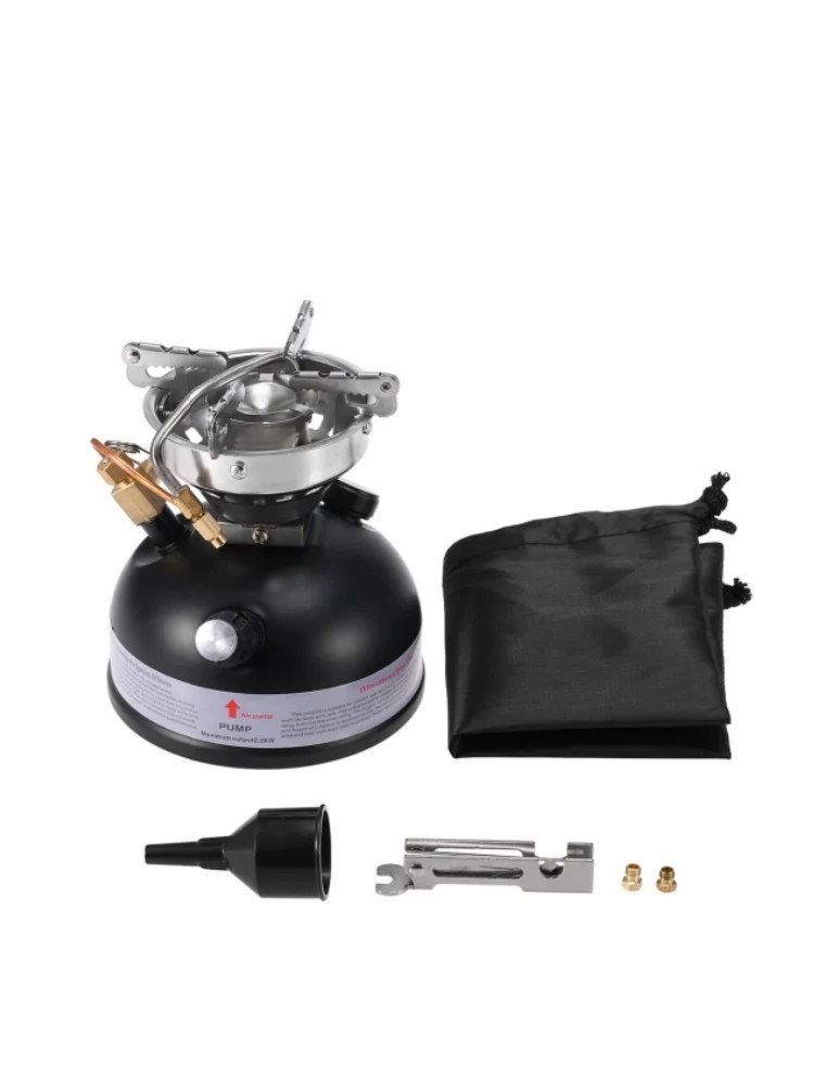 Portable Outdoor Camping Mini Gasoline Stove Liquid Fuel Alcohol Diesel Oil Stove