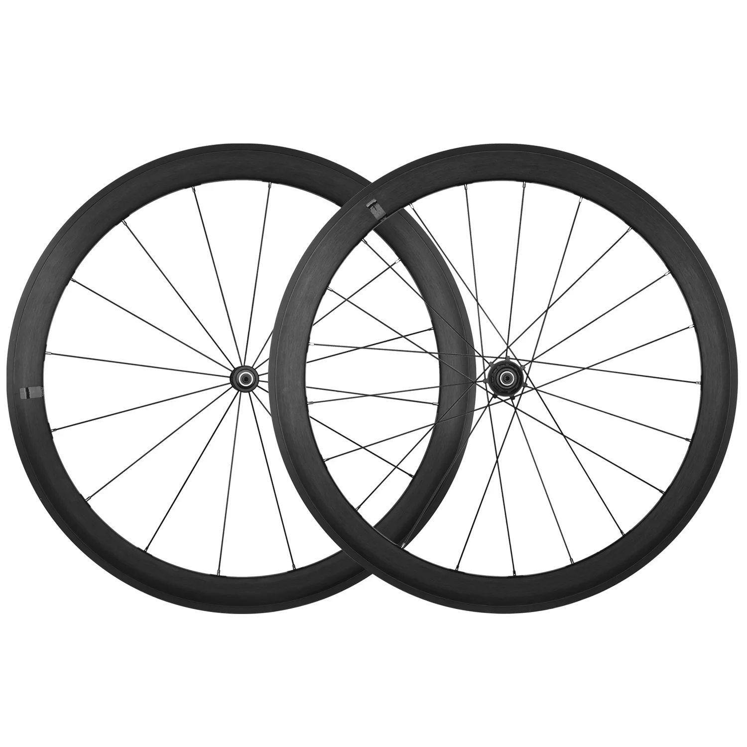 NO LOGO 700C Ultraleichter Tiefbett 30/40/50mm Rennrad-Laufradsatz V/C-Bremse Carbonfaser-Rohrlagernabe Rennrad-Laufradsatz – Detail 14
