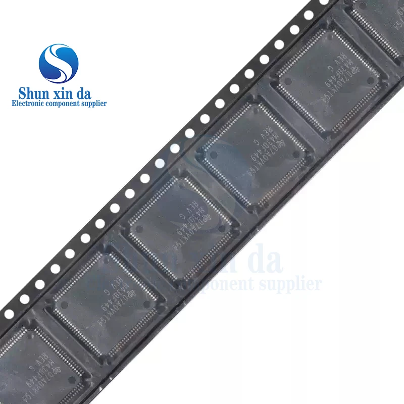 MSP430F449IPZR MSP430F449 M430F449 LQFP-100 وحدات التحكم الدقيقة 16 بت - MCU 16B Ultra-Lo-Pwr MCU SMD IC