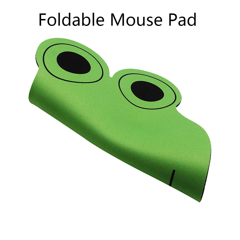 Hot Selling Cute Cartoon Frog Shaped Mouse Pad Soft Rubber Anti Slip Game Mouse Pad