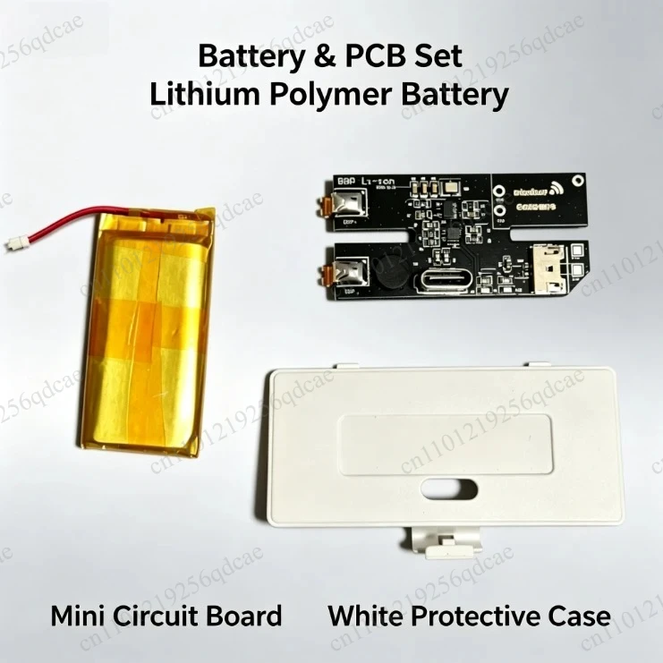 No Need To Solder USB-C 700mAH Rechargeable Lithium Battery Module Suitable No Welding, Simple and Beautiful, Large Capacity