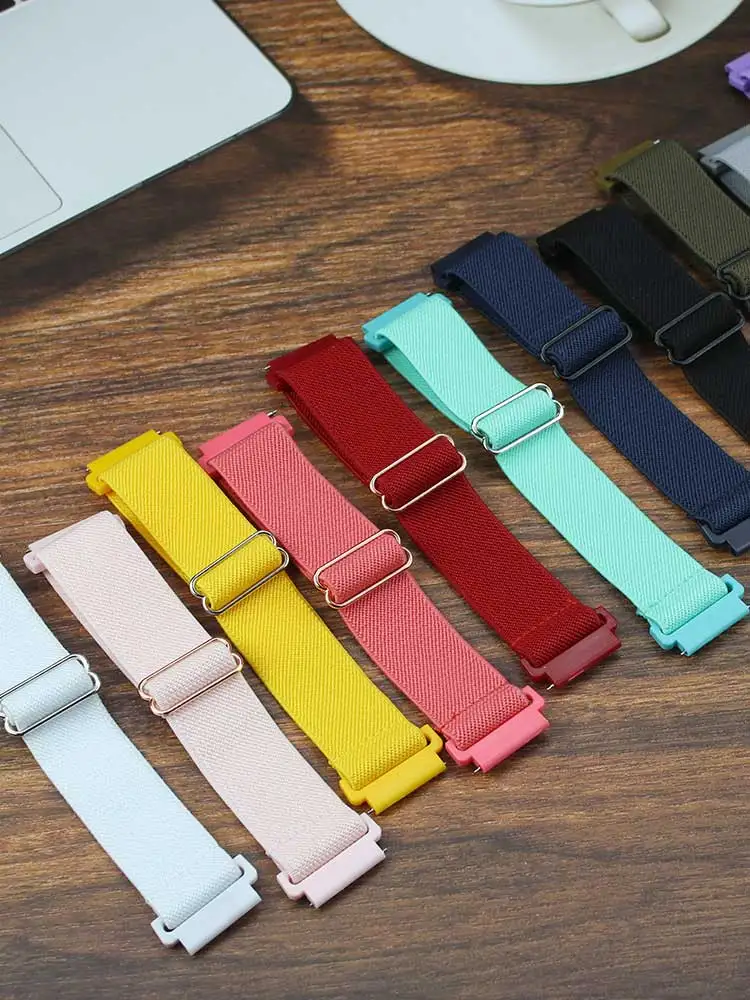 

Эластичный блестящий ремешок в стиле поп для Samsung Galaxy Watch 6/5/pro/3/4/classic/Active 2, 20 мм/22 мм, браслет Bohemian Pride Huawei GT 3-2-e