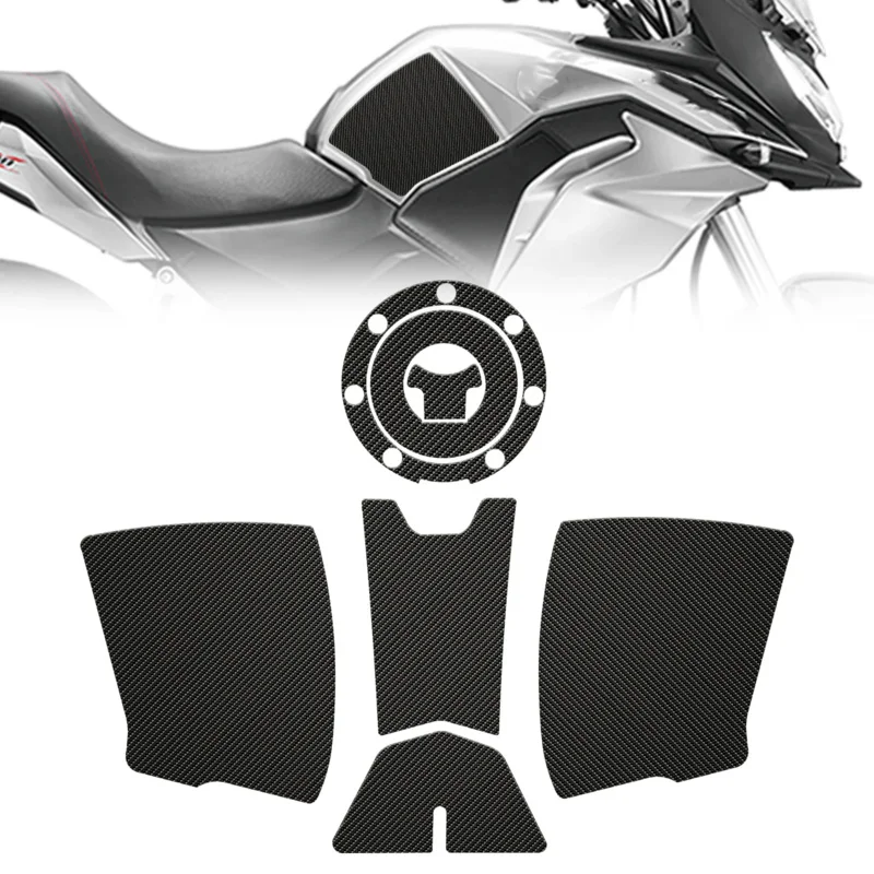 

Motorcycle Tank Traction Side Pad Gas Fuel Knee Grip Decal For Honda CBF190X High Quality