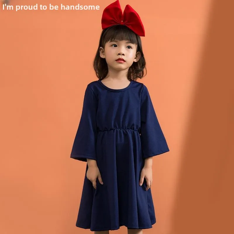 할로윈 작은 마녀 코스프레 드레스 여성 전통 의상 스커트 무대 공연 한푸 중국 민족 의상