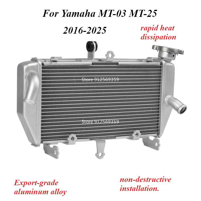 Radiator Cooler Cooling Fit For Yamaha MT-03 MT-25 2016-2025 2017 2018 2019 2020 Motorcycle Accessories