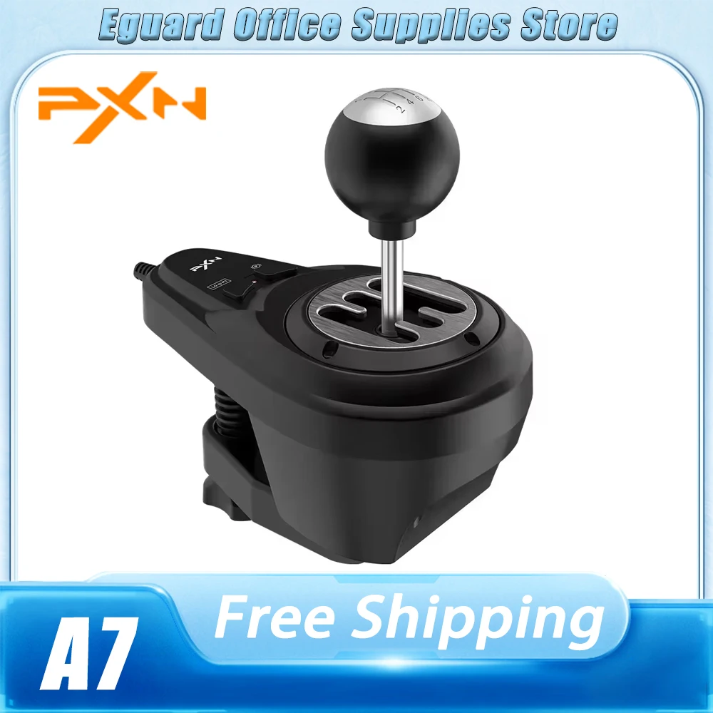 Pxn A7 Game Gear Lever For Pxn-V10 Game Steering Wheel Controller 6+1 Gear Special Accessories Customized Game Gear Lever Gifts