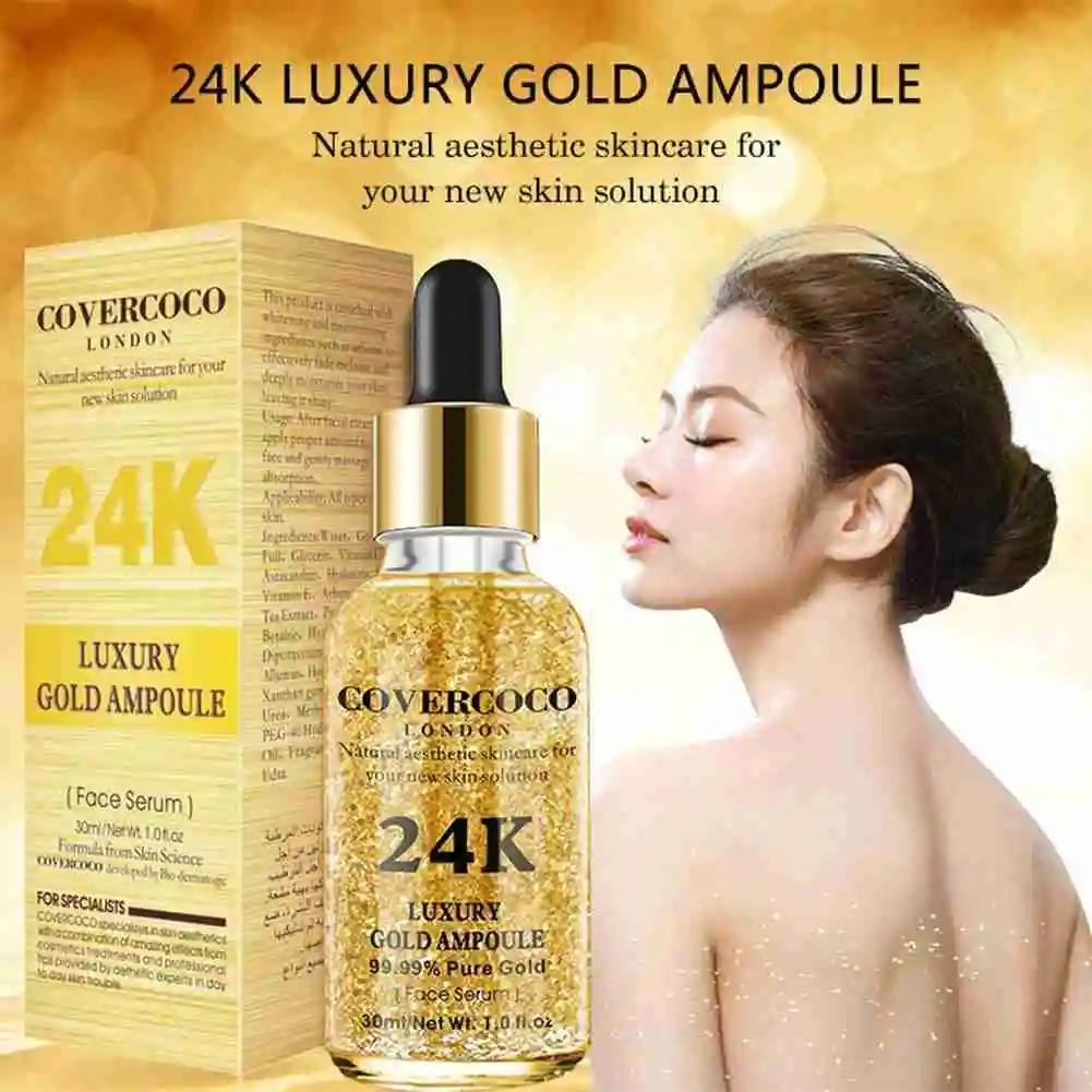 Nicotinamide Whitening Serum Skincare Hyaluronic Acid For Face Collagen 24k Gold Anti-wrinkl Moisturizing Facial Serum Skin Q6L9