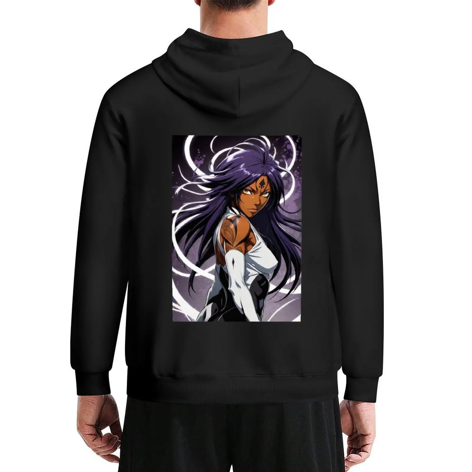 Yoruichi Hot Hoodie ملابس رجالي مصممة للرجال طقم قميص رياضي ملابس جمالية قميص بقلنسوة ملابس رياضية