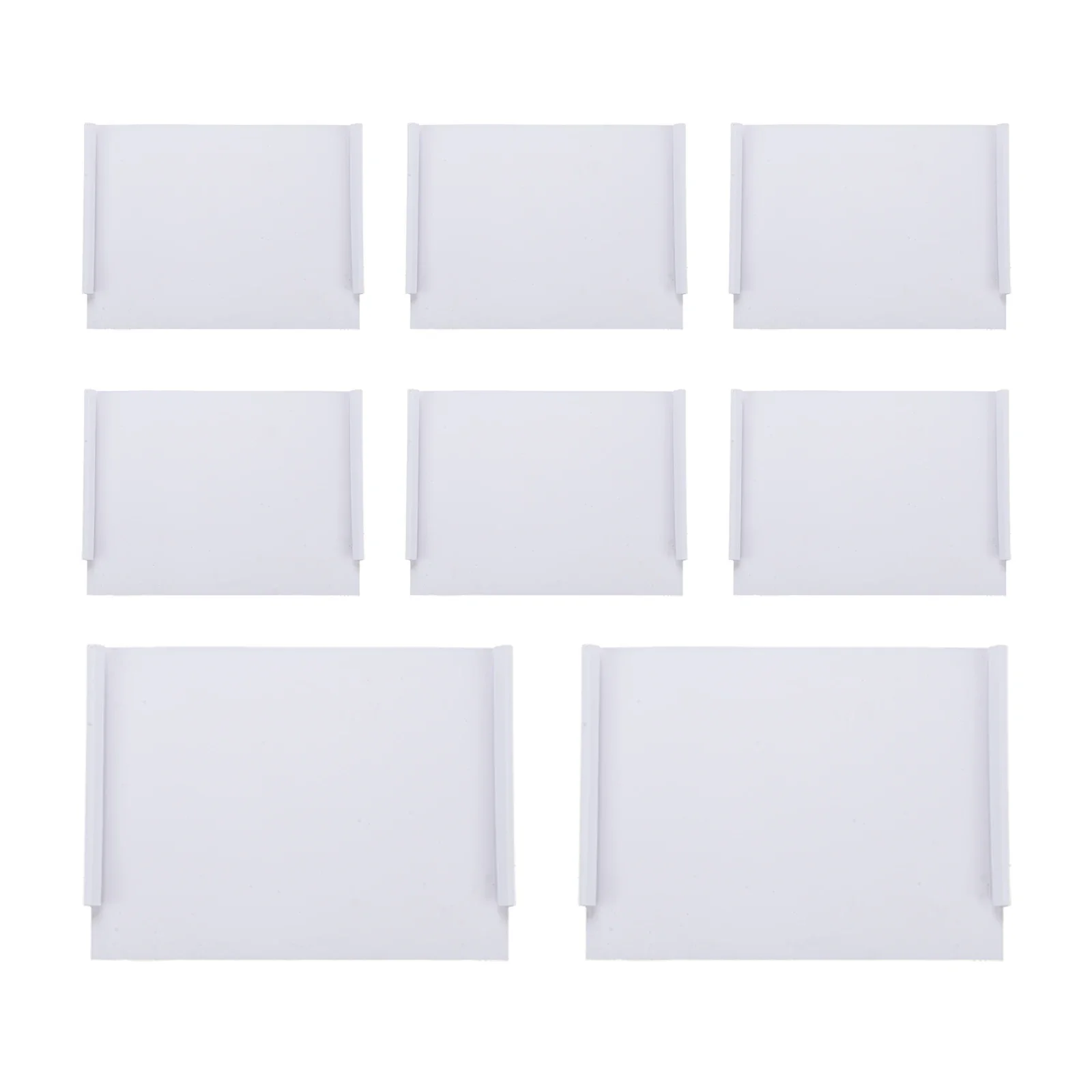 

8pcs Paint Edger Replacement Pads Refills for Trim Wall Corner Painting Tools Fine Unidirectional Fibers Absorbing Paints Stains