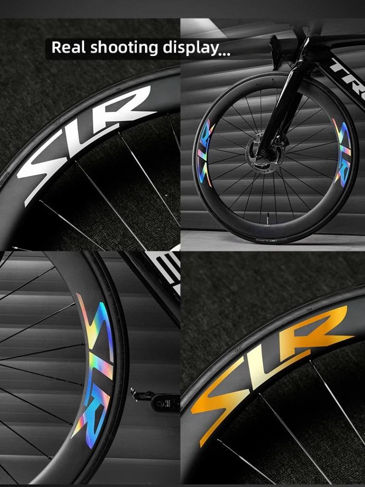 SLR Rennrad Laufradsatz Aufkleber Pegatinas Bicicleta Radfahren Wasserdicht Dekorative Film Fahrrad Felge Aufkleber Zyklus Zubehör – Detail 2
