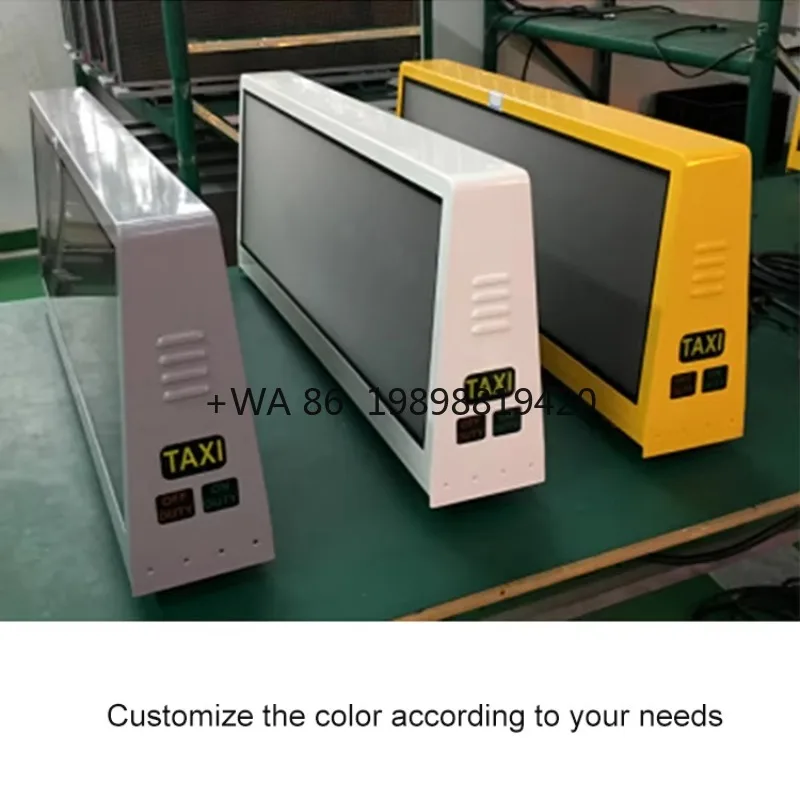 

P2.5 Led Display Screen with Double Side 3G/4G Wifi Outdoor Top Car Roof