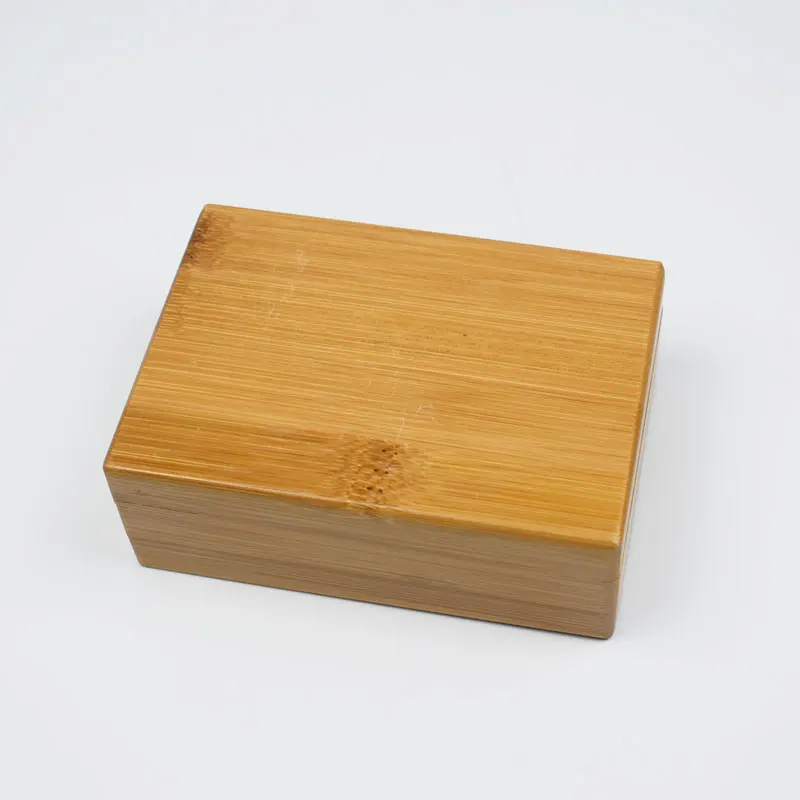 Bamboo Rectangle Magnet Storage Box Gift Collection Box