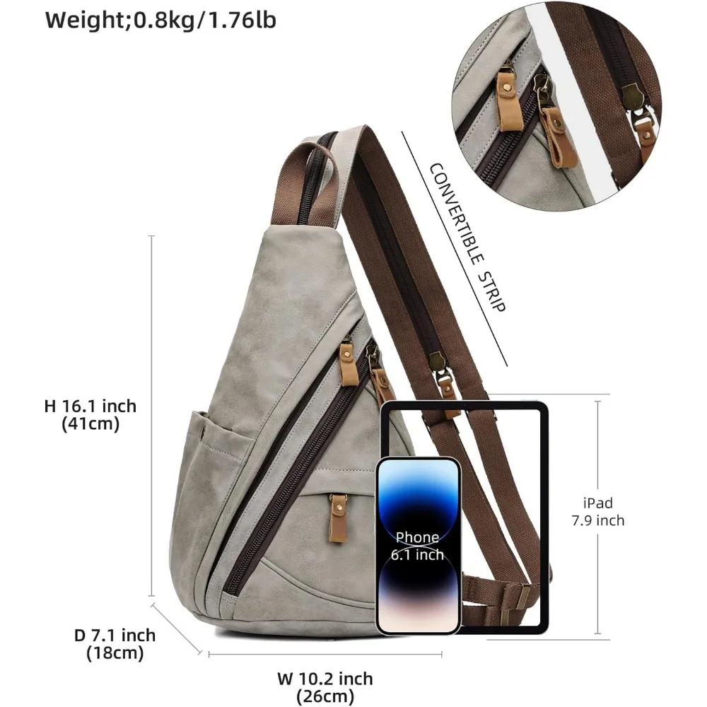 حقيبة ظهر جلدية كاجوال للاستخدام الخارجي للرجال والنساء، مثالية لركوب الدراجات والمشي لمسافات طويلة والسفر