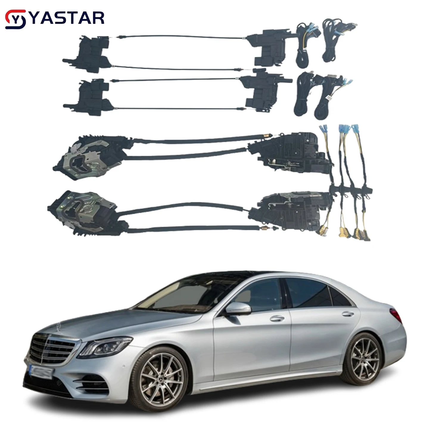 

Электрический доводчик дверей с функцией мягкого закрывания и защитой от влаги IPX6 для Mercedes-Benz S-класса 2016+ (W222/W223)