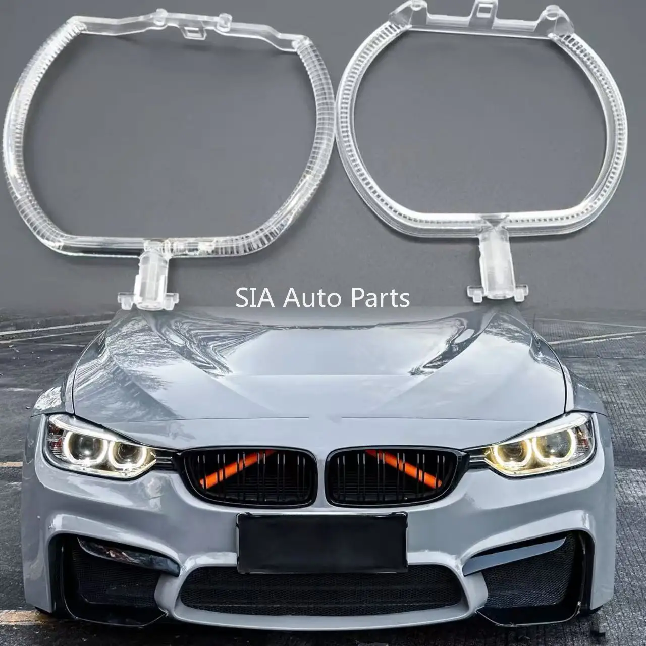 

For BMW 3 Series F30 F35 2013-2015 DRL Light guide plate Light guide tube Headlight Daytime Running Light Guide Angel Eye