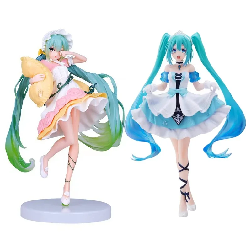 

Hatsune Miku, серия экшн-фигурок, Спящая красавица, украшение автомобиля, второе измерение, красивая модель девушки, аниме, украшения, игрушки
