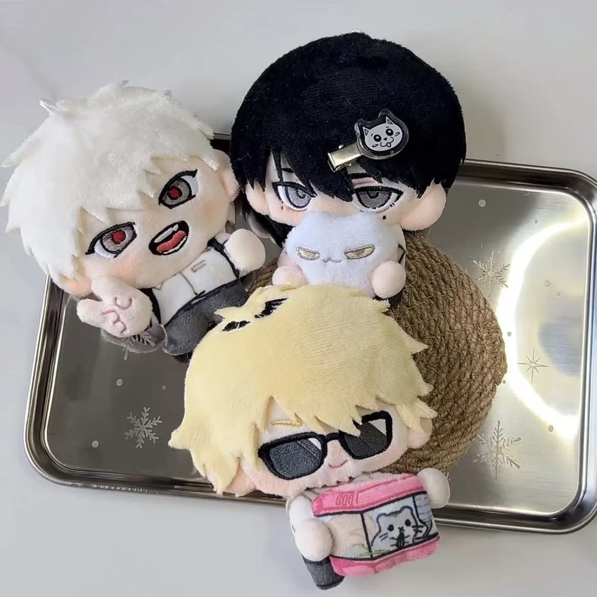 Image of 10cm The Summer Hikaru Indo Plüschfigur Stoffpuppe Tsujinaka Yoshiki Tanaka Cosplay Plüsch-Anhänger Puppe Spielzeug Weihnachtsgeschenke