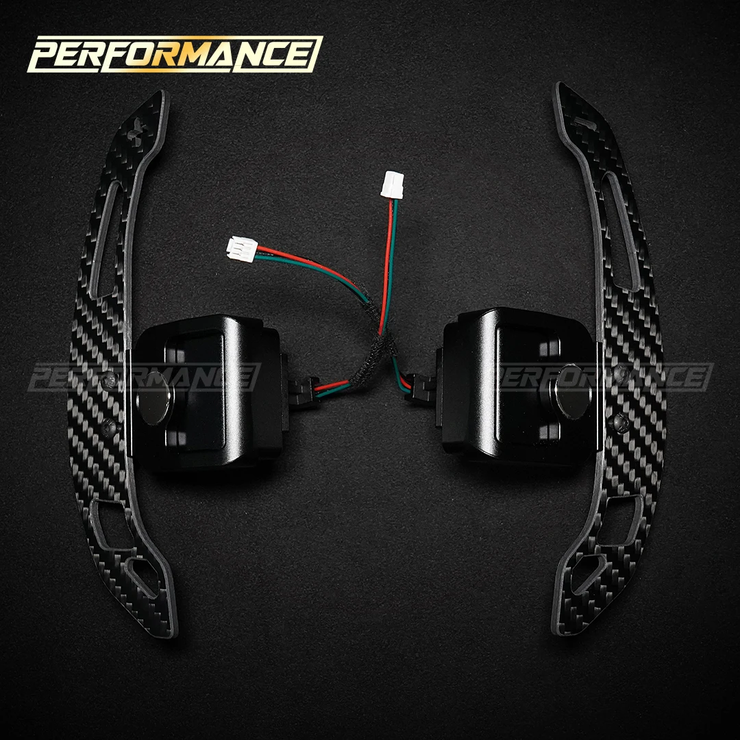 

Carbon Fiber Magnetic Paddle Shifter For Audi B8 A1 A2 A3 A4 A5 A8 Q2 Q3 Q4 Q5 Q7 Q8 S2 S3 S4 S5 SQ5 SQ7 SQ8 RS2 RS3 RS4 RS5