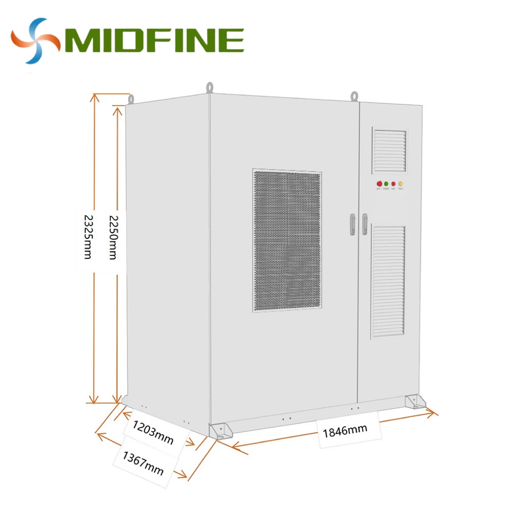 Dyness DH200F High Voltage 215kwh All in ONE LiFePO4 Battery Ess Energy Storage Container Commercial Energy Storage System