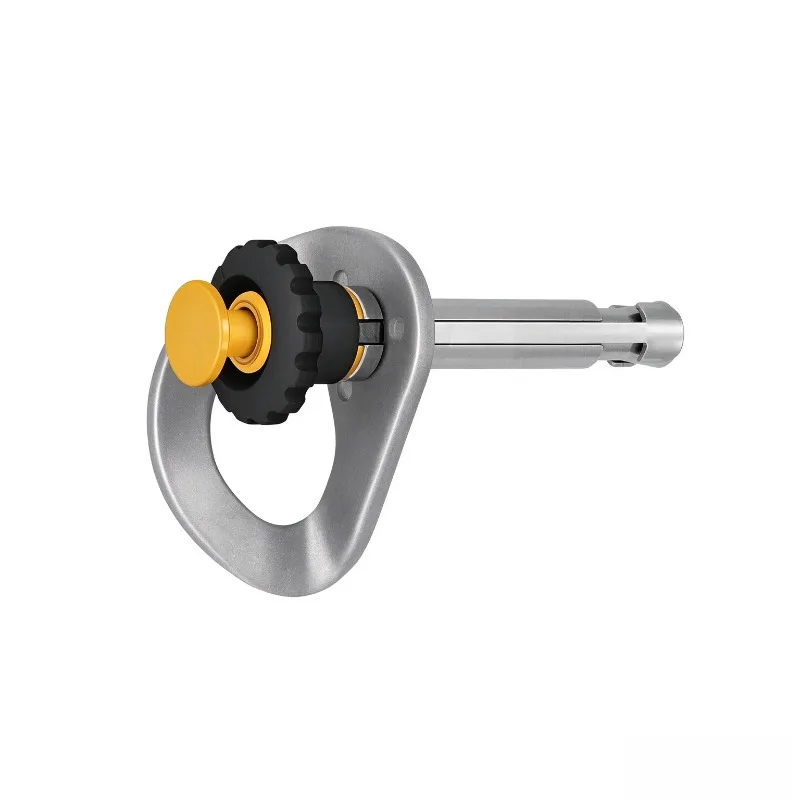 12mm Removable Reusable Anchor Point, Temporary Rock Anchor for High Altitude Work & Rope Rescue, No Tool Installation
