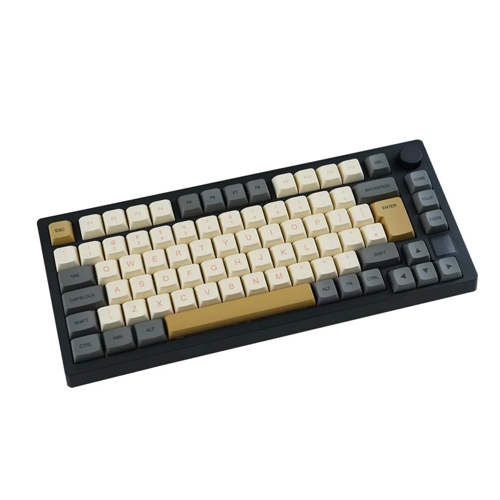 QWERTZ Nordic Keycaps Spanish/French /German Keycap AZERTY XDA Profile PBT Keycaps Shimmer Keycaps for Mechanical Keyboard