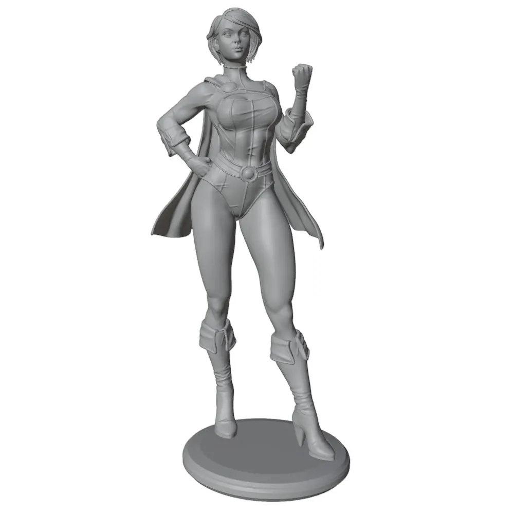75mm --250mm Sexy Girl Resin Model Kits GK Miniature 3D Printed Gray Model Figurine DIY Doll Model Unassembled And Unpainted