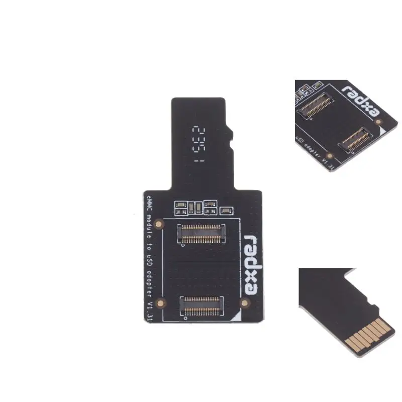 

Плата адаптера EMMC к USD Модули записи карт MicroSD TF для ROCK PI 4A/4B