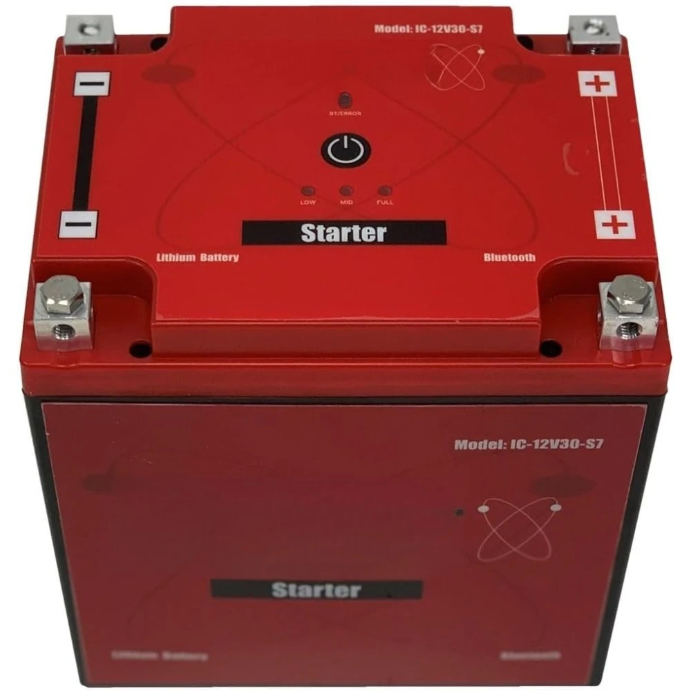 

Lithium 12V S7 | 1220 CA | LiFePO4 Starter Battery + Bluetooth