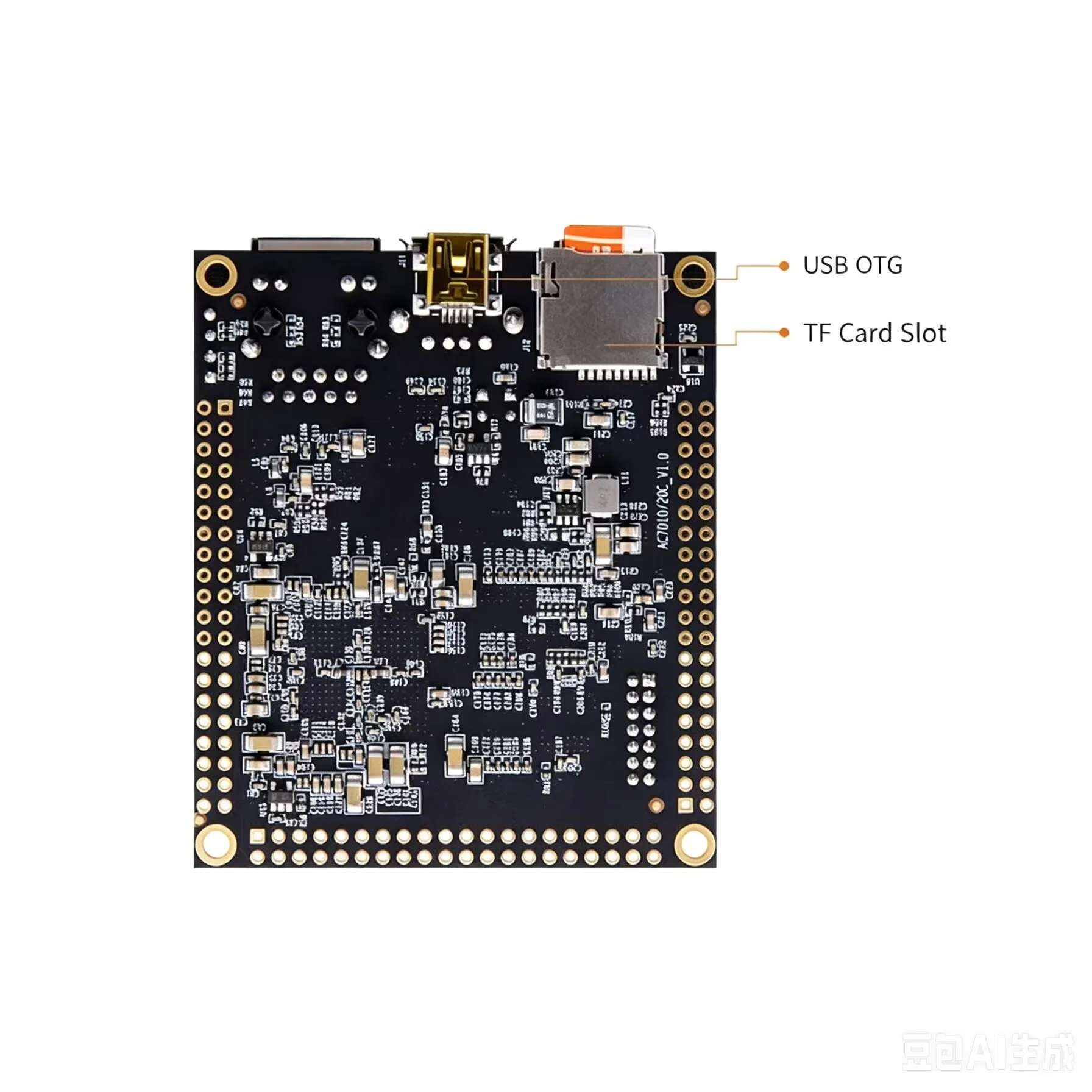 ALINX XILINX FPGA core board black gold development board ZYNQ ARM AC7010 7020 7000