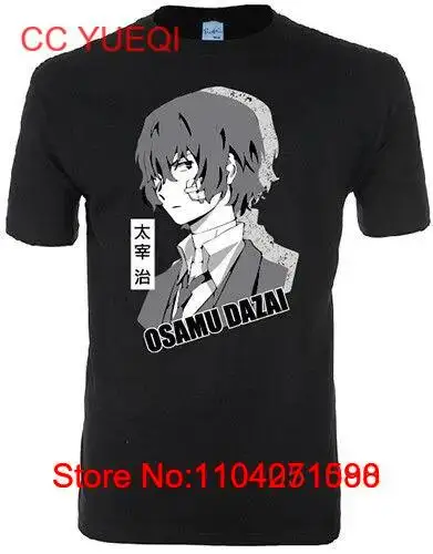 **Legit** Bungo Stray Dogs Twin Dark Osamu Dazai Authentic Anime T-Shirt #25091